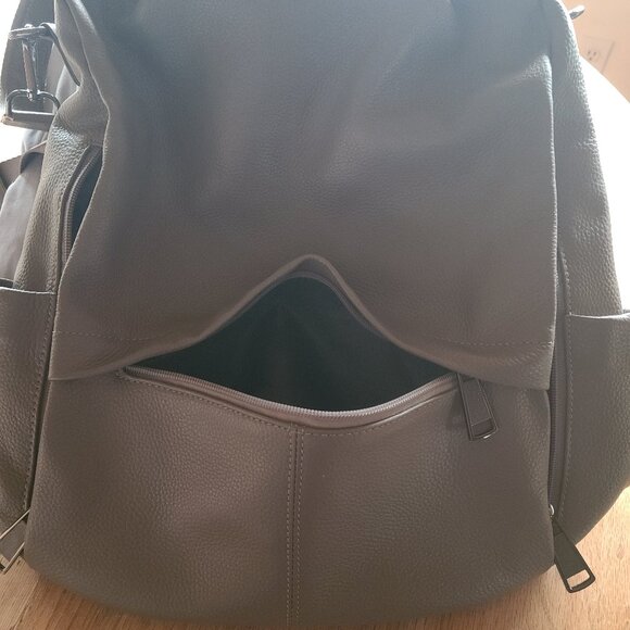 Genuine Leather Backpack Purse main image 4